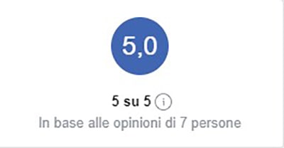 Recensioni facebook